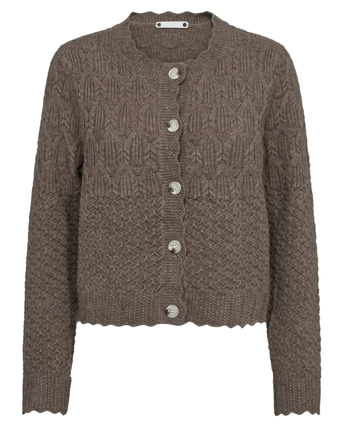Co Couture Cardigan Pointelle