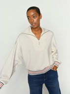 Mos Mosh Sweatshirt Georgia Zip