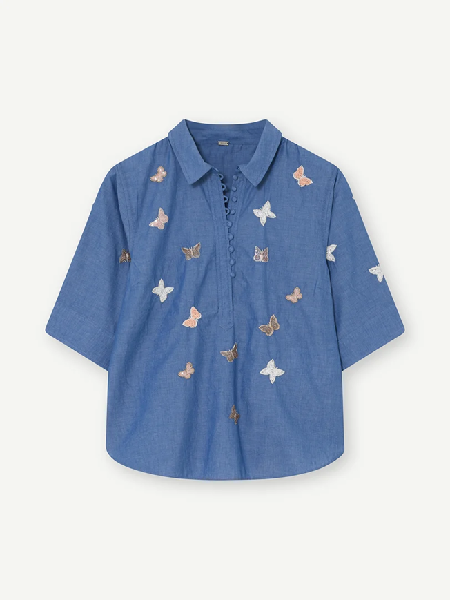 Gustav Bluse Bailey