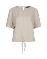 Red Button Bluse Skyler