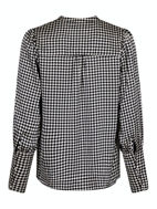 Neo Noir Bluse Herdis Shell Grid