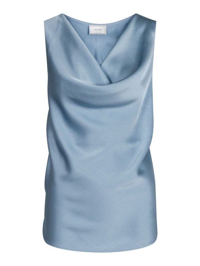 Neo Noir Top Merle Heavy Sateen