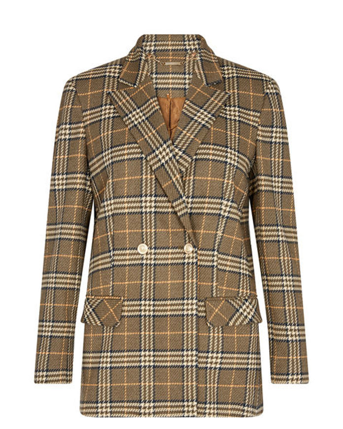 Mos Mosh Blazer Wanda Soft Twill