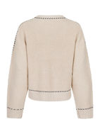Neo Noir Knit Bluse Detri Soft