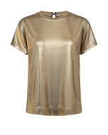 Mos Mosh T-Shirt Nivola Guld