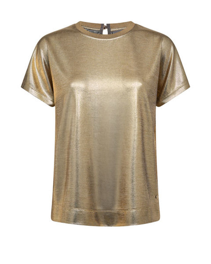 Mos Mosh T-Shirt Nivola Guld