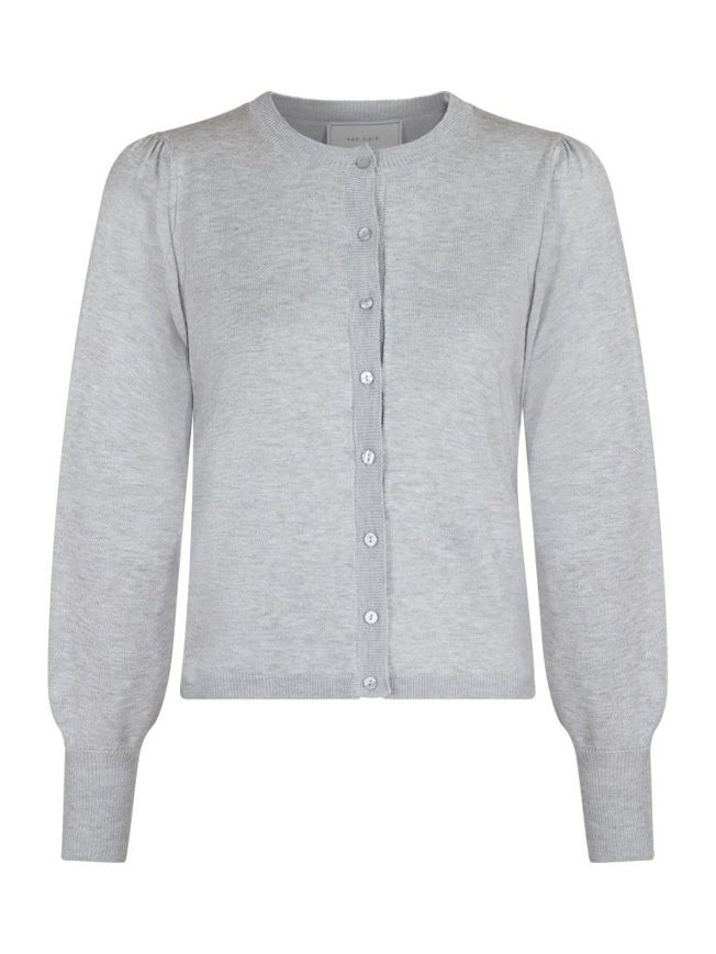 Neo Noir Cardigan Rose Solid
