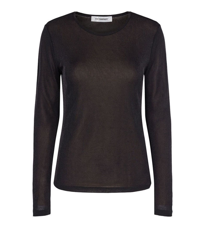 Co' Couture Bluse Shimmer Mesh