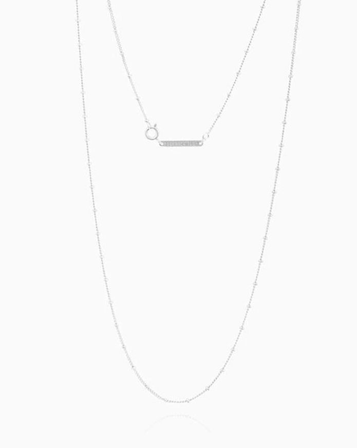 Frederica Tosi Kæde Lace Long Camille Silver
