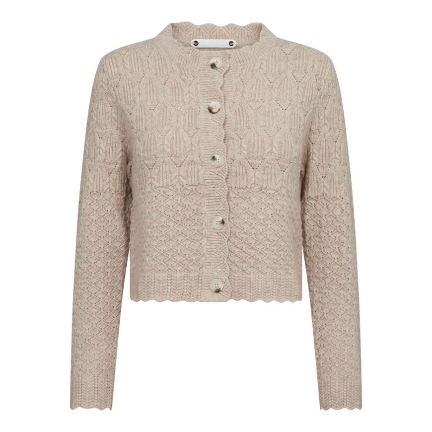 Co'couture Cardigan Pointelle
