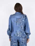 Neo Noir Bluse Massima Paisley