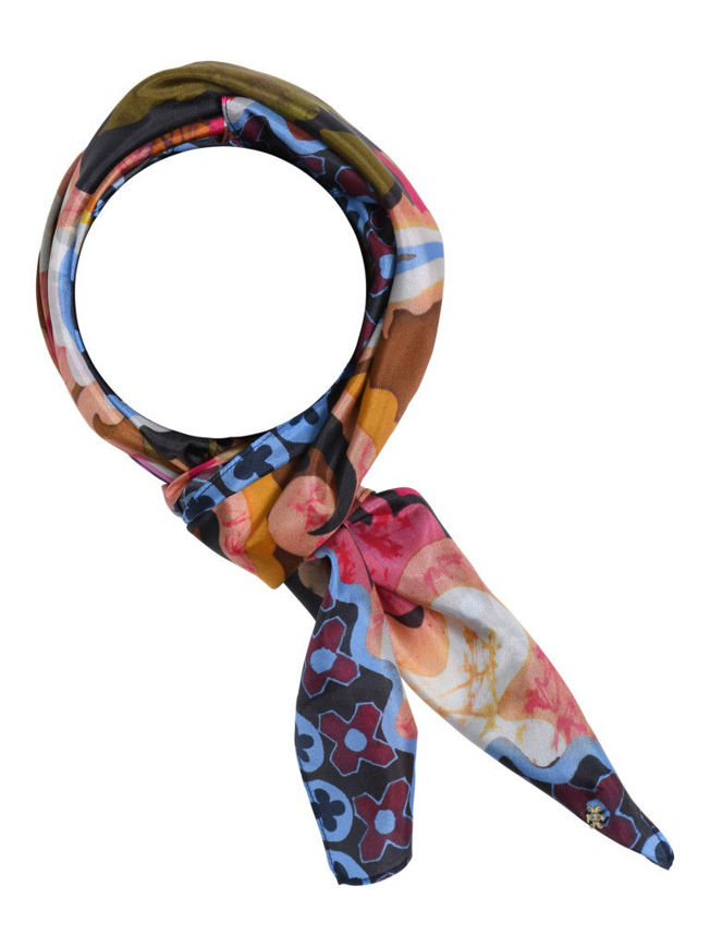 Gustav Silk Scarf Allis