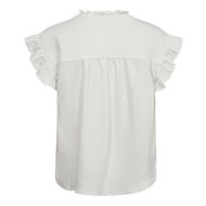 Co' Couture Top Sueda Frill Smock