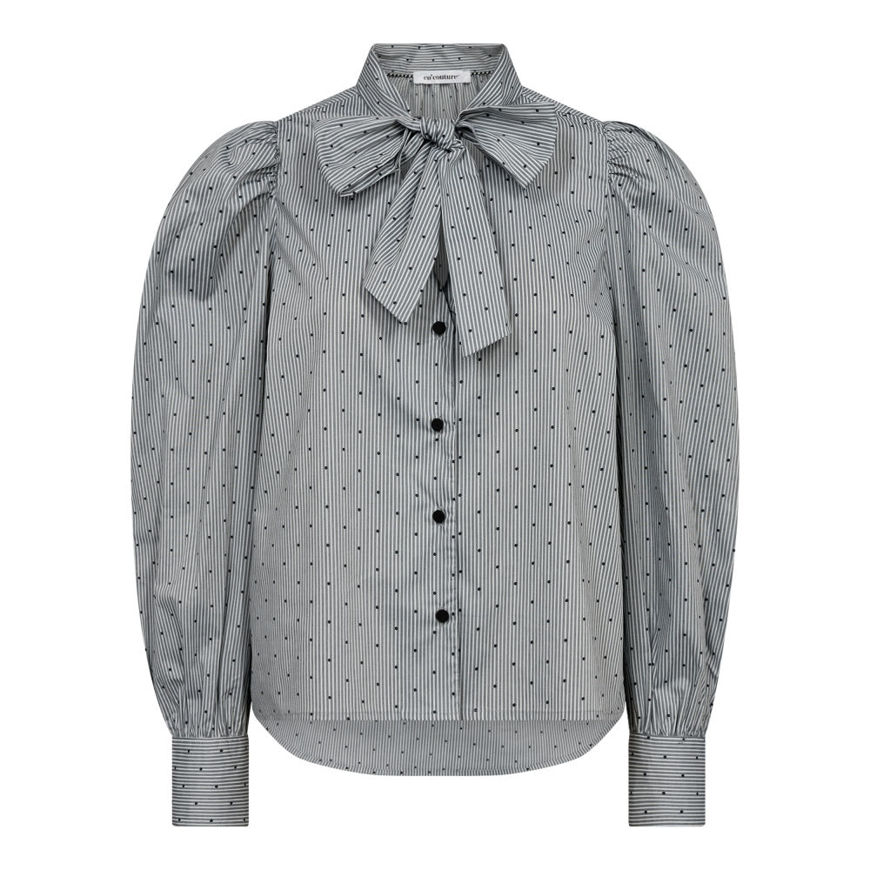 Co' Couture Skjorte Stripe Dot Bow