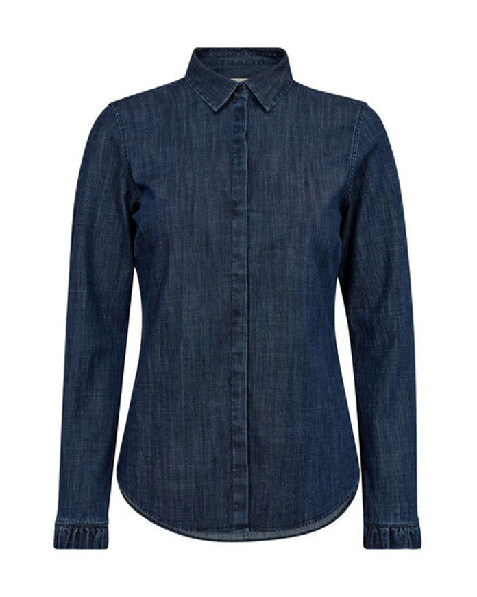 Mos Mosh Skjorte Mattie Flip Denim