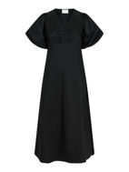 Neo Noir Kjole Illana Poplin