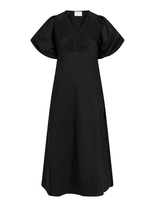Neo Noir Kjole Illana Poplin