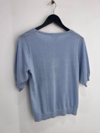 Red Button Bluse Sweet Sparkle