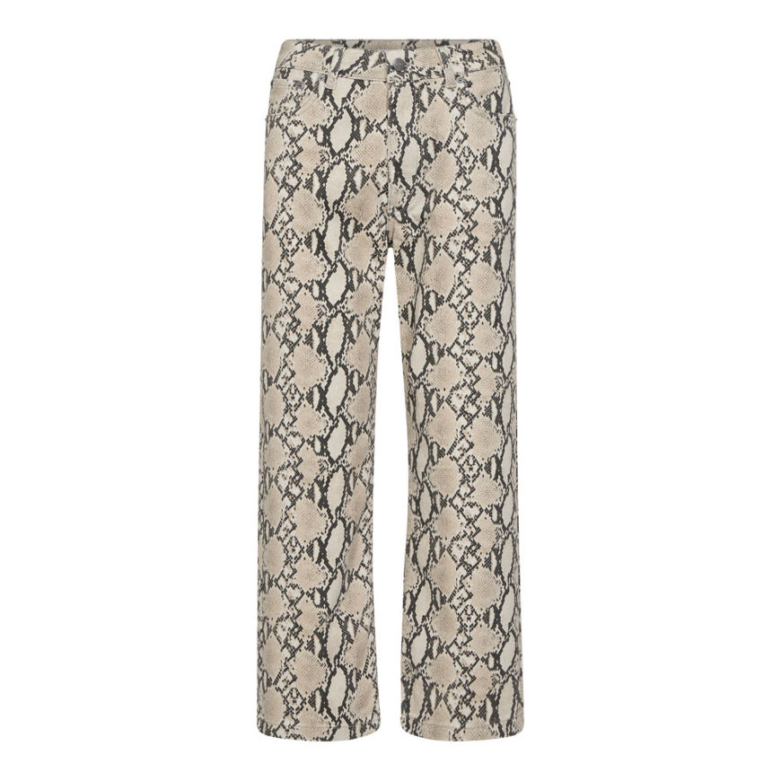 Co'Couture Jeans Snake Crop