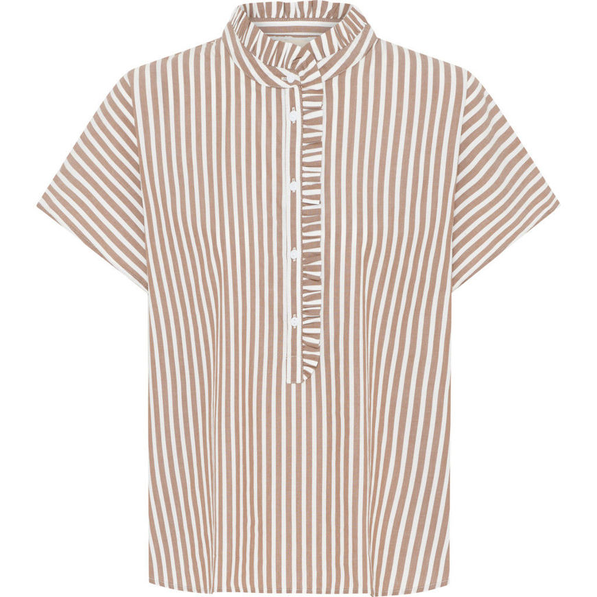 Frau Top Colombo Frill