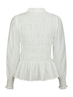 Neo Noir Bluse Mocca Smock